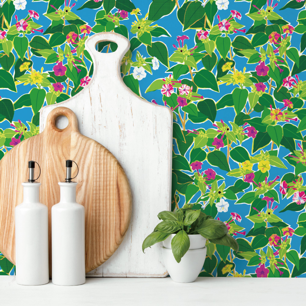 イシール壁紙・広瀬順子のオシロイバナ