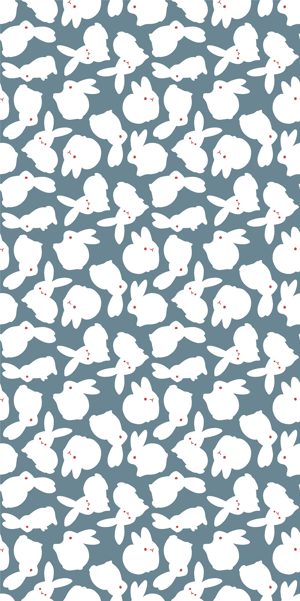 リメイクシート・tettetextileのぎっしりうさぎ(デザイン)
