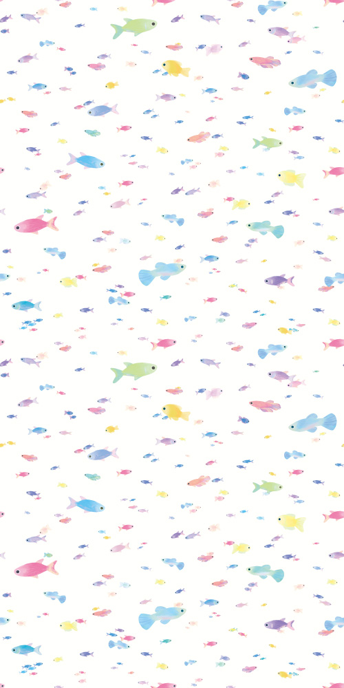 リメイクシート・chapeonyaの泳ぐ魚(デザイン)