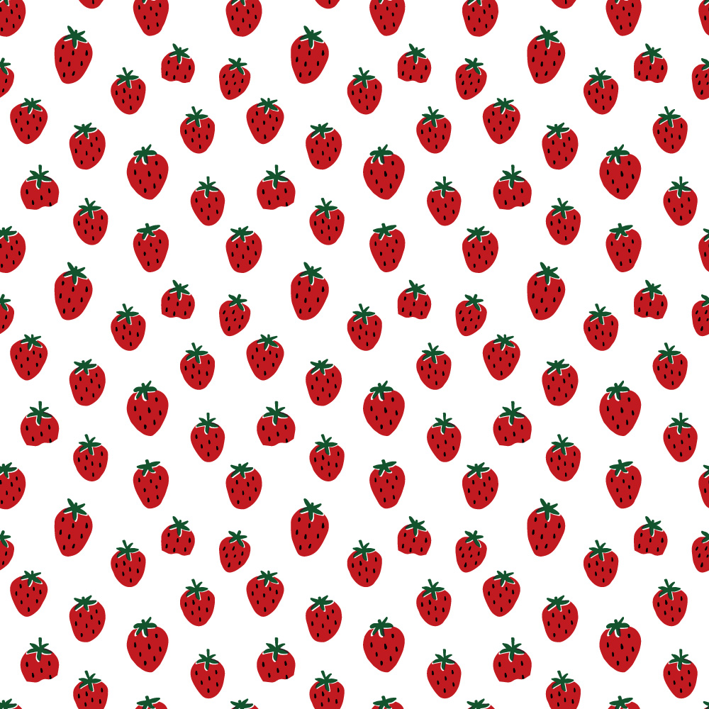 シール壁紙・CareaのStrawberry Picking（デザイン）