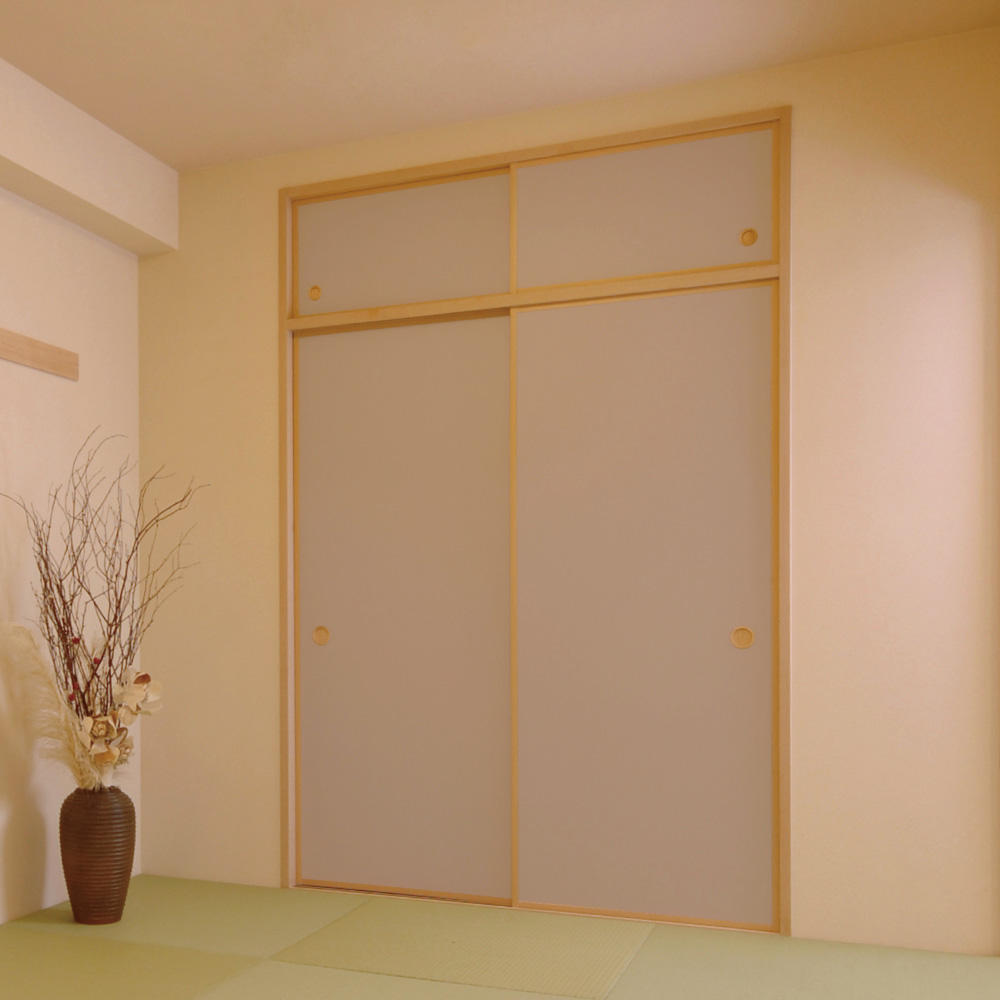 ふすま用リメイクシール・メルアのダスティーローズ