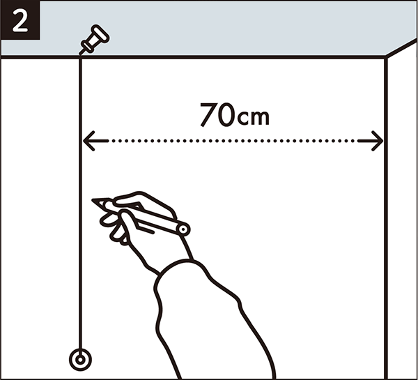 壁紙の貼り方