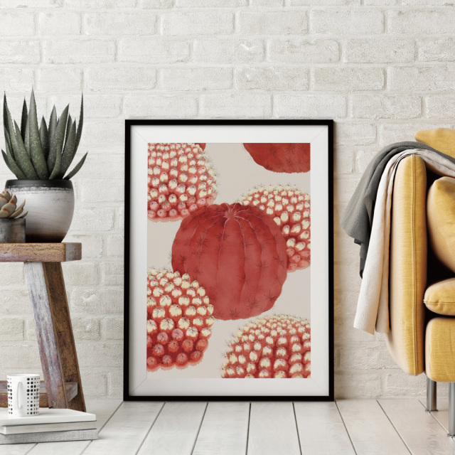 リメイクシート・いろはなの緋牡丹