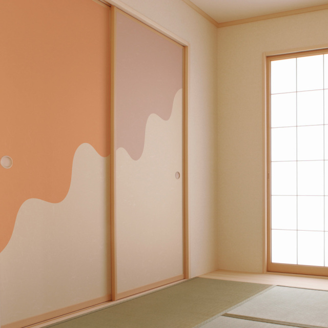 ふすま用リメイクシール・エルトのスラー