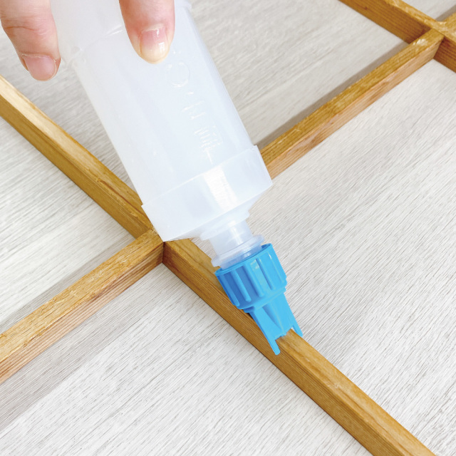 ワンタッチでんぷん障子のり・使用例