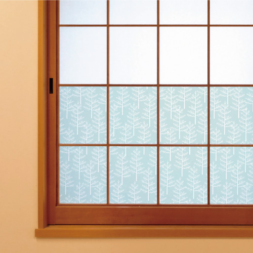 デザイン障子紙を使ったコーディネート例5（metsa）